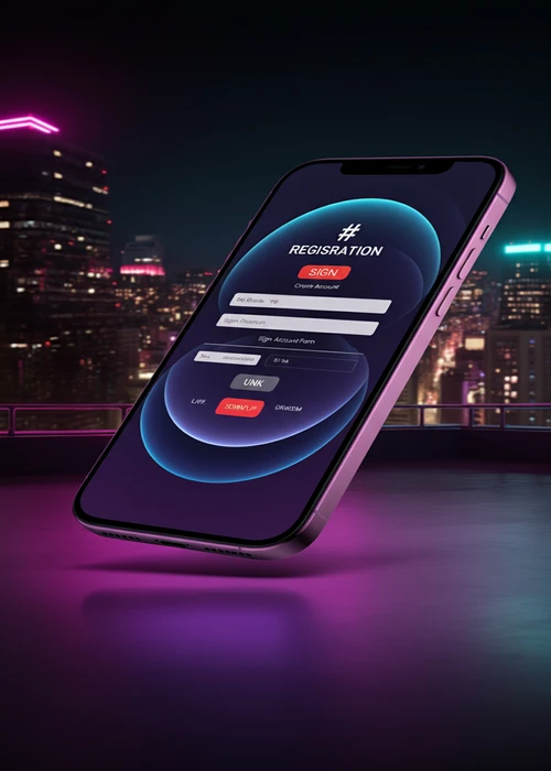 Interface d'inscription du Casino Samba Slots, illustrant les étapes pour créer un compte rapidement et en toute sécurité.